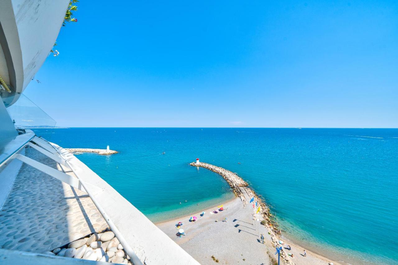 Apartament Sunny Villeneuve-Loubet Zewnętrze zdjęcie