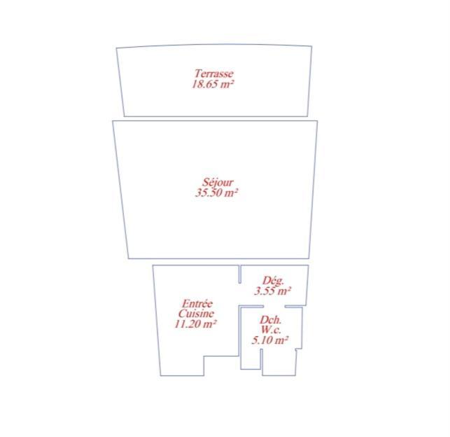 Apartament Sunny Villeneuve-Loubet Zewnętrze zdjęcie